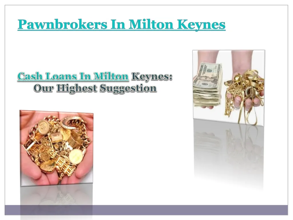pawnbrokers in milton keynes