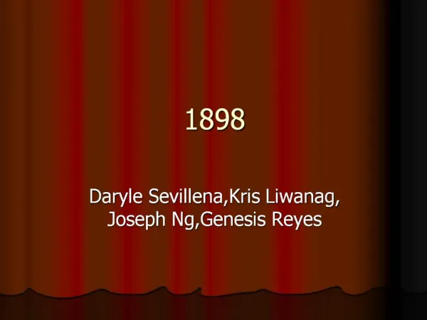 Daryle Sevillena,Kris Liwanag, Joseph Ng,Genesis Reyes