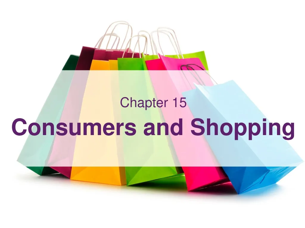 chapter 15 consumers and shopping