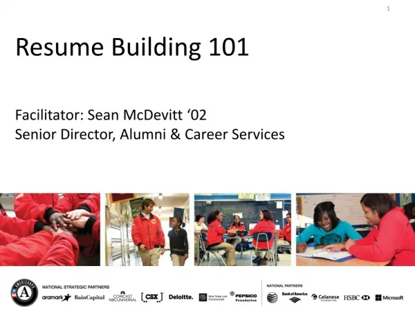 Resume Building 101