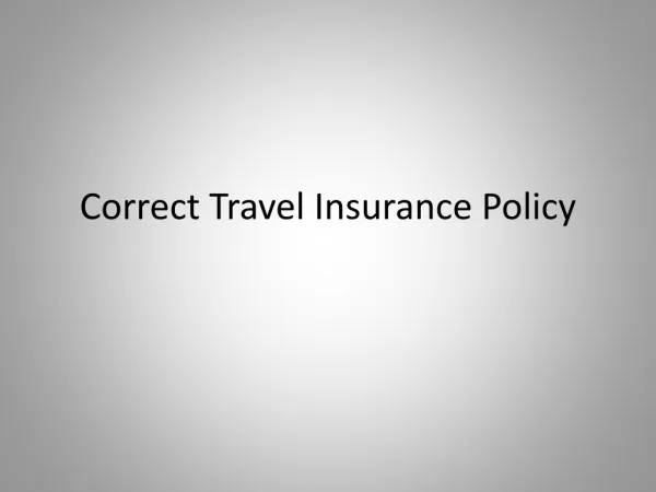 How does buying a Travel Insurance helps me?