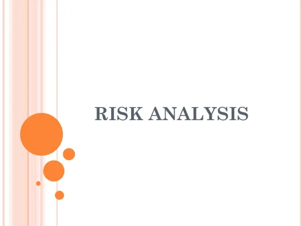 RISK ANALYSIS