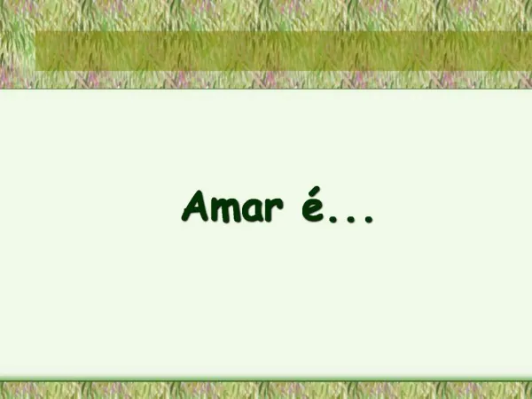 Amar ...