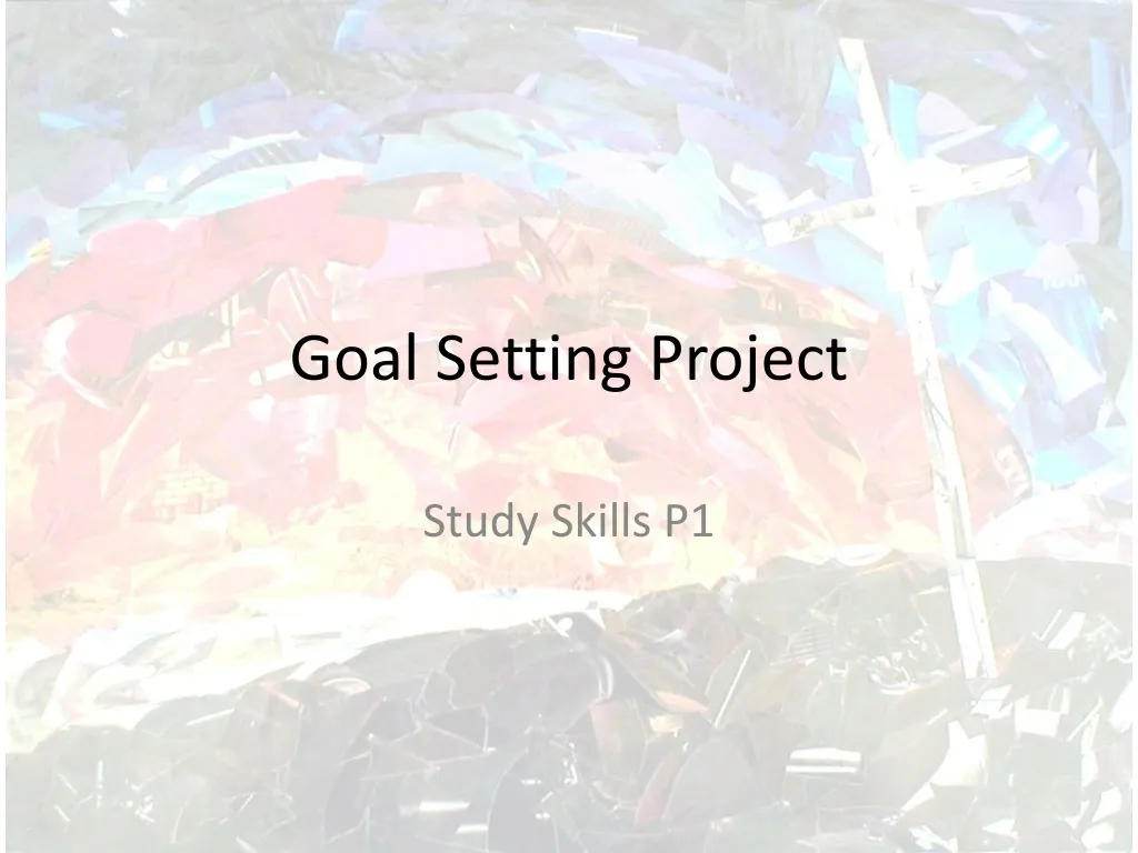 goal setting project