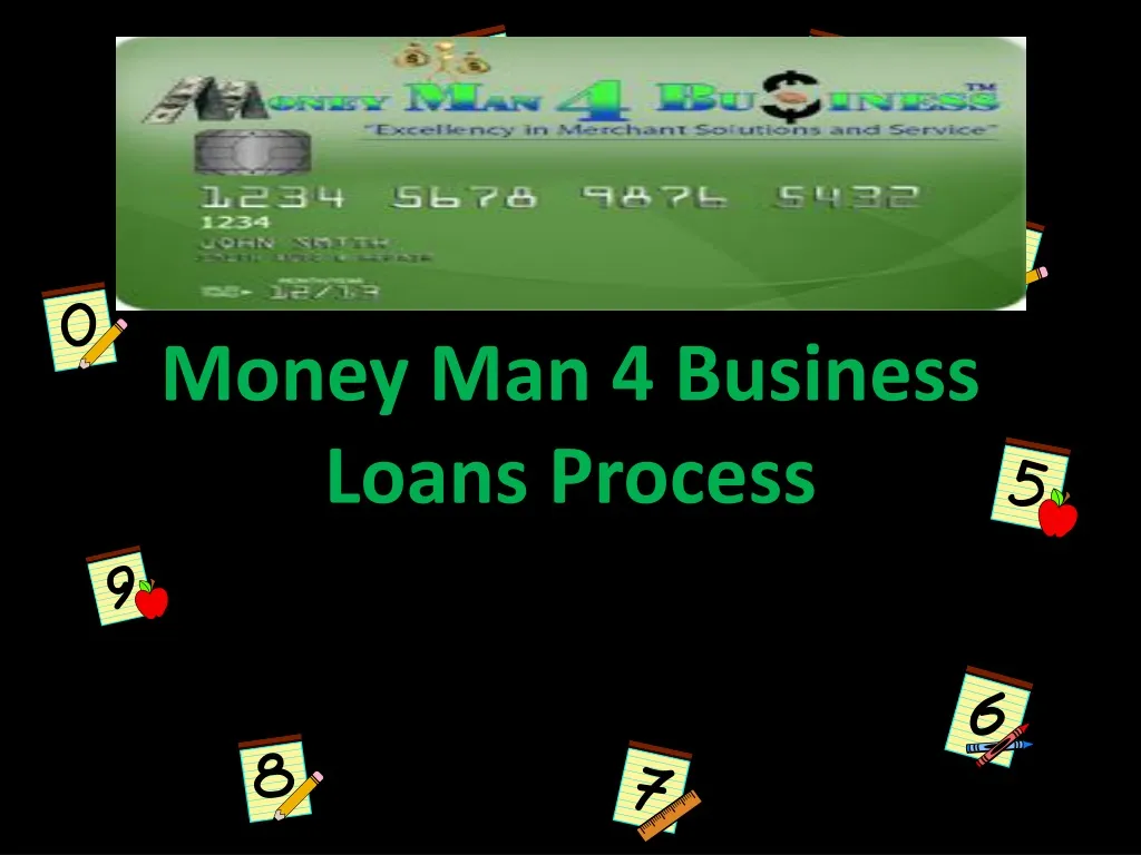 money man 4 business loans process