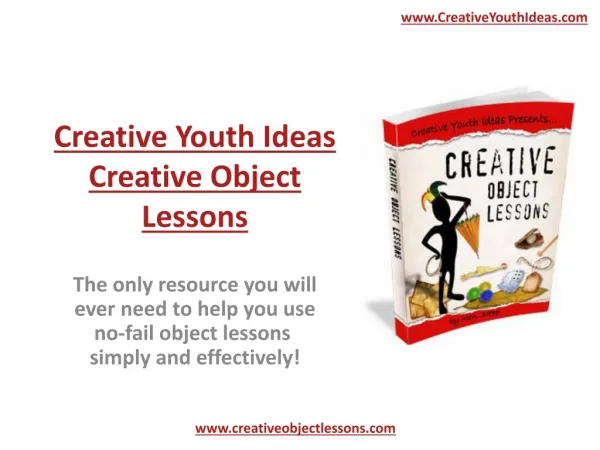 Creative Object Lessons