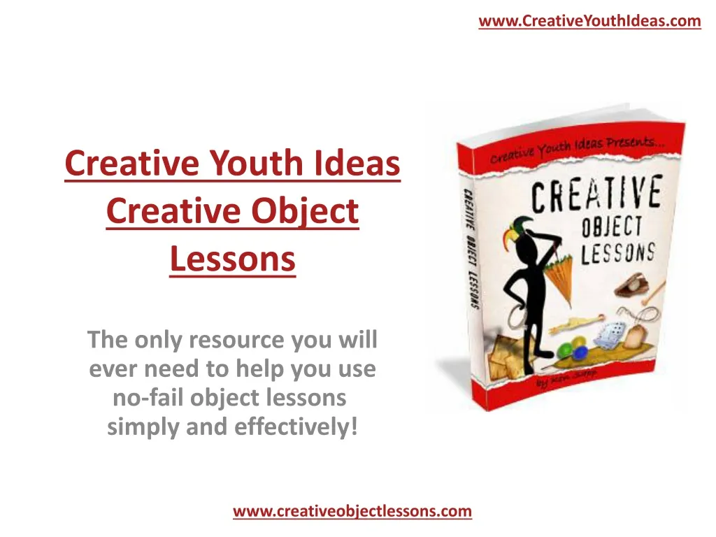 creative youth ideas creative object lessons