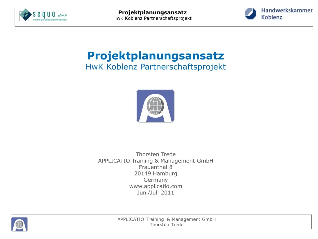 projektplanungsansatz hwk koblenz