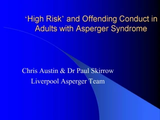 High Risk - slide 1