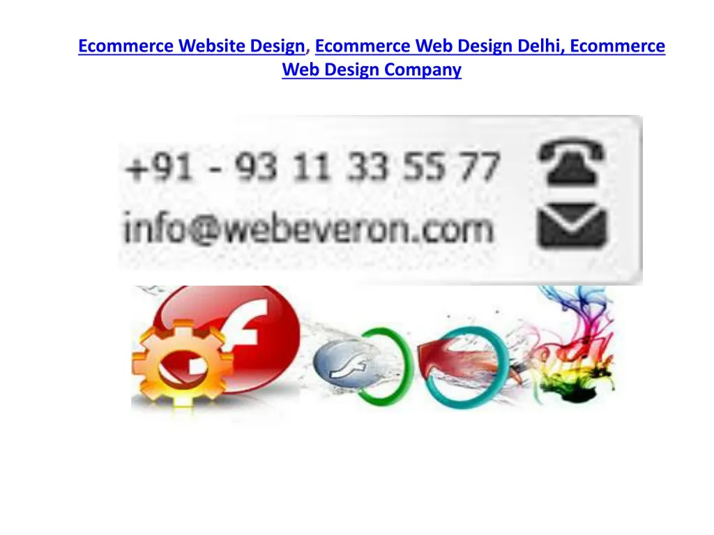 ecommerce website design ecommerce web design
