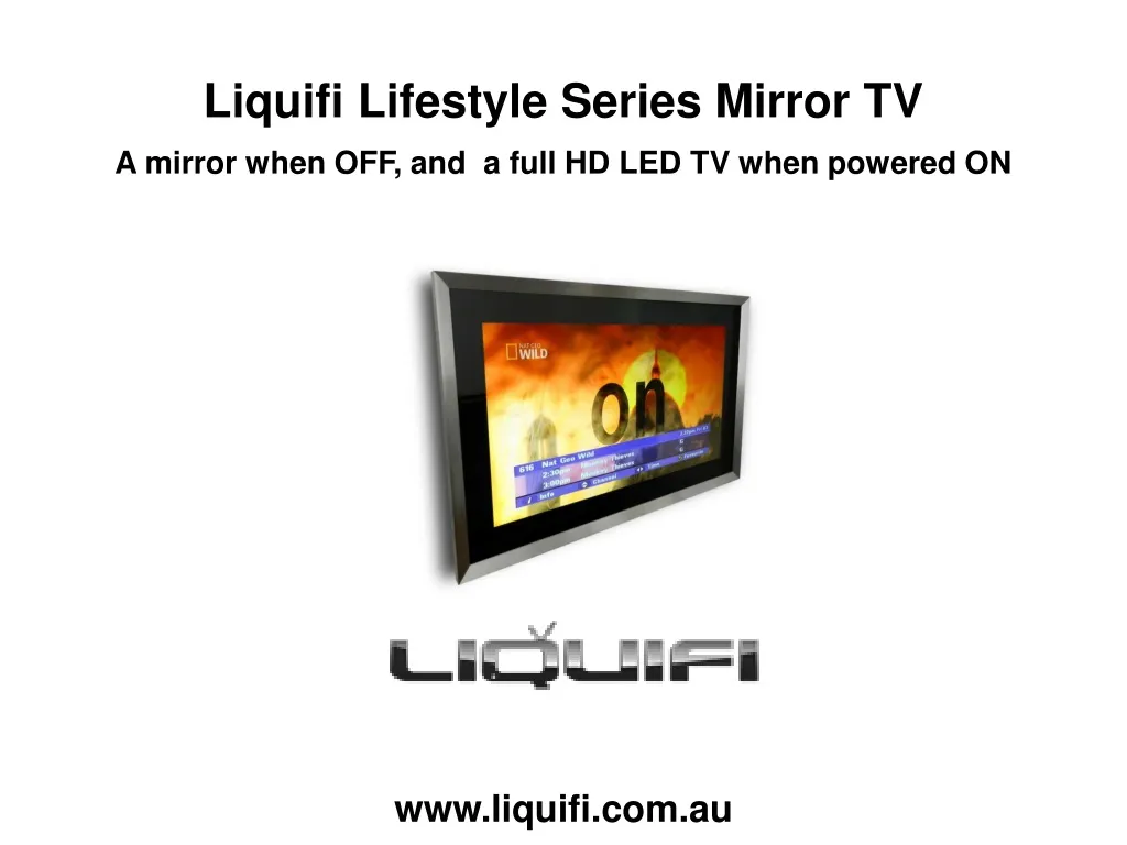 liquifi lifestyle series mirror tv a mirror when
