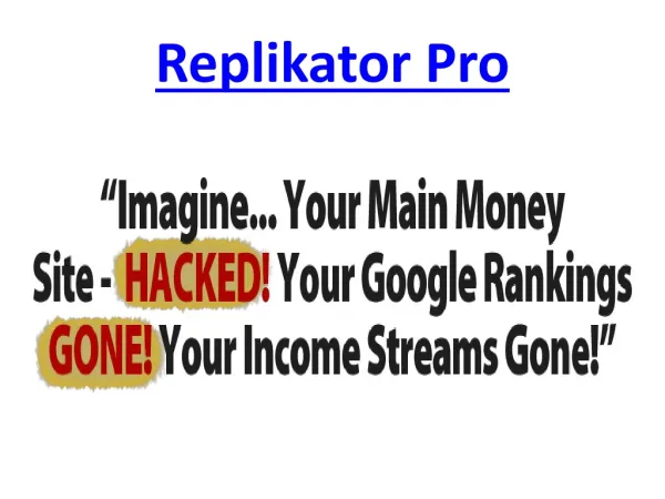 Replikator Pro