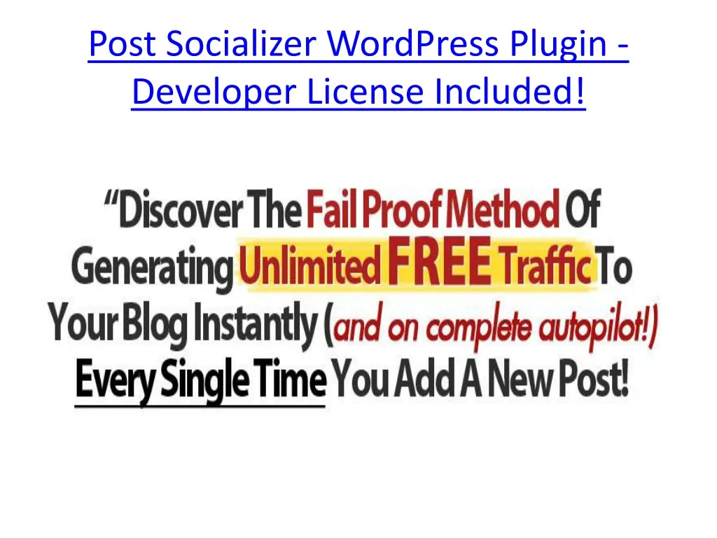 post socializer wordpress plugin developer license included
