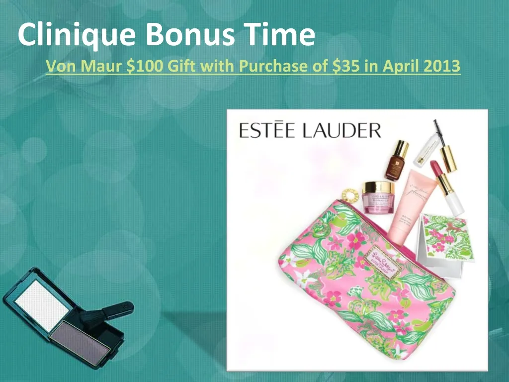 von maur 100 gift with purchase of 35 in april 2013