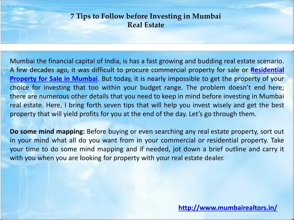 mumbai the financial capital of india