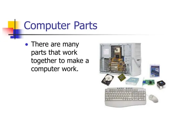 parts of computers