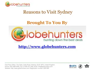 Cheap Flights to Sydney with Globehunters - slide 1