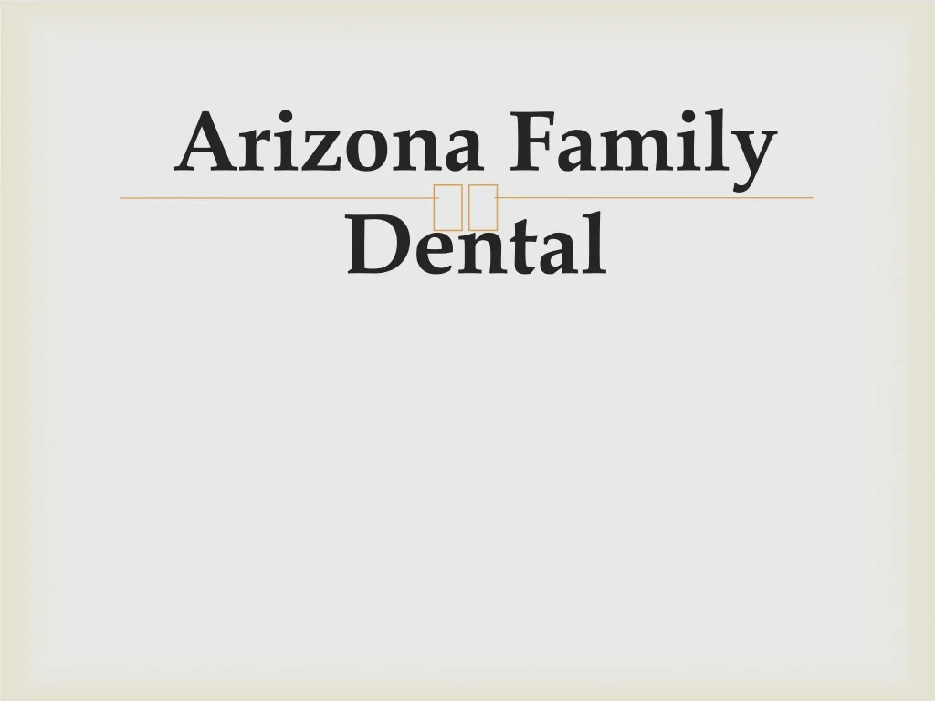arizona family dental