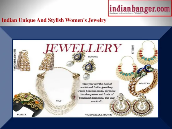 Indian Jewellery - Buy exquisite Indian Jewellery from India