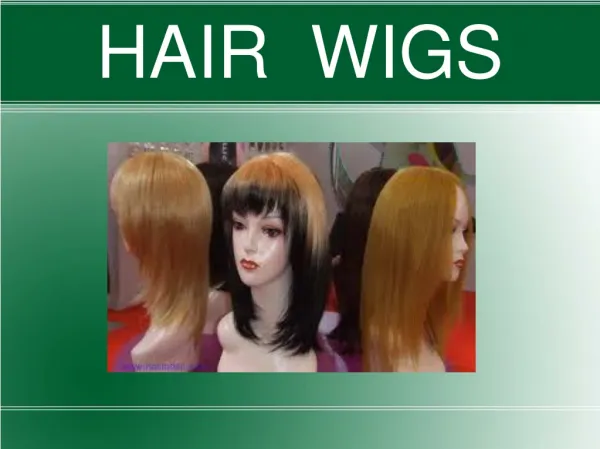 wigs