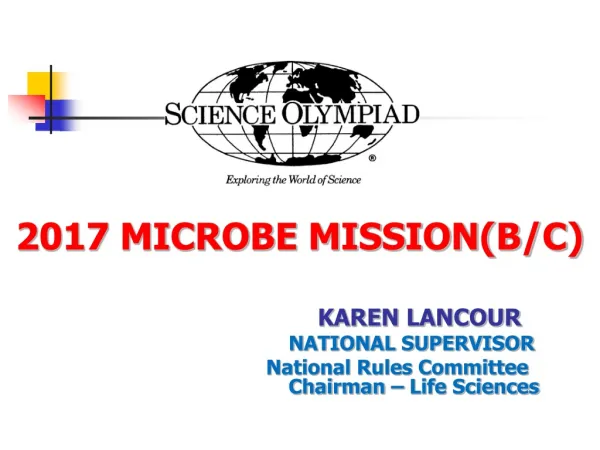 2017 MICROBE MISSION(B/C)