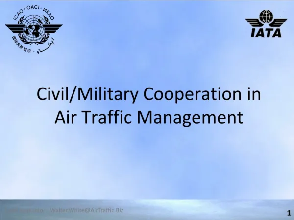 Civil/Military Cooperation in Air Traffic Management
