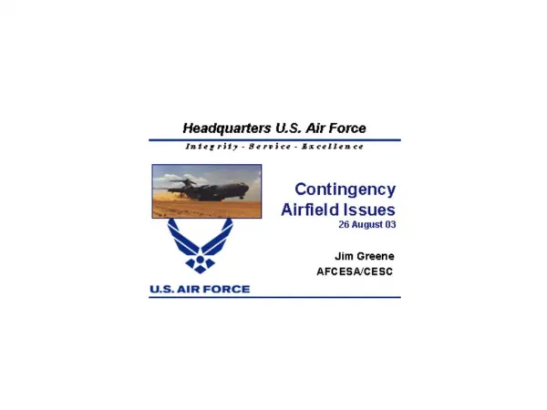 JRAC Airforce Perspe.. - PowerPoint Presentation