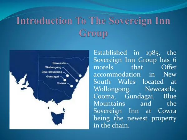 Introduction To The Sovereign Inn Group