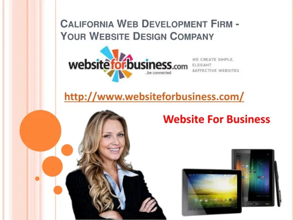 California Web Development Firm -Your Website Design Company