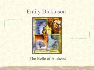 Emily Dickinson - slide 1