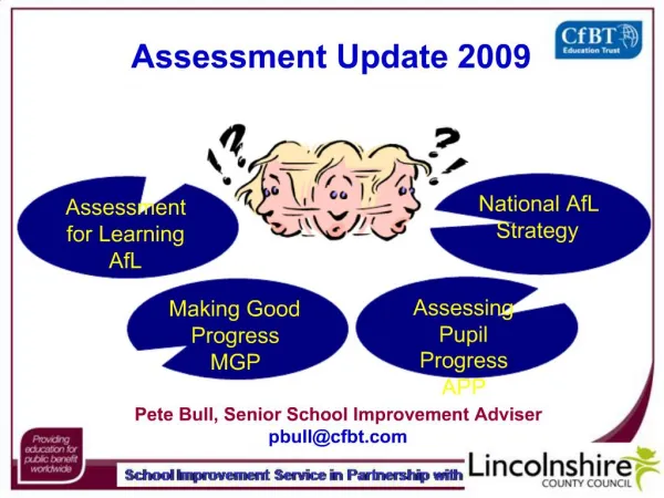 Assessment Update 2009