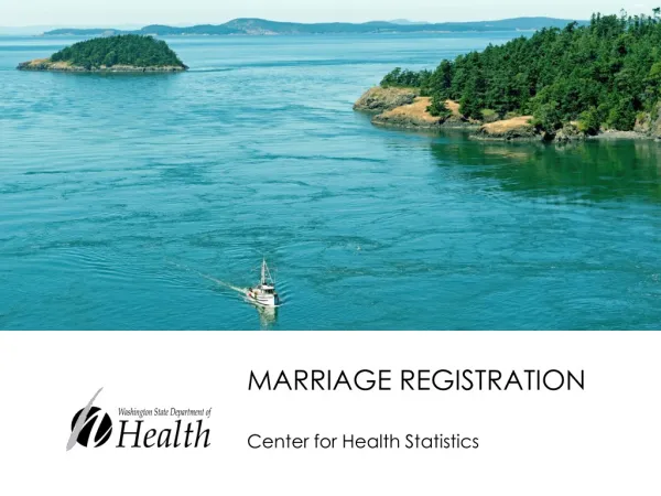 Marriage registration