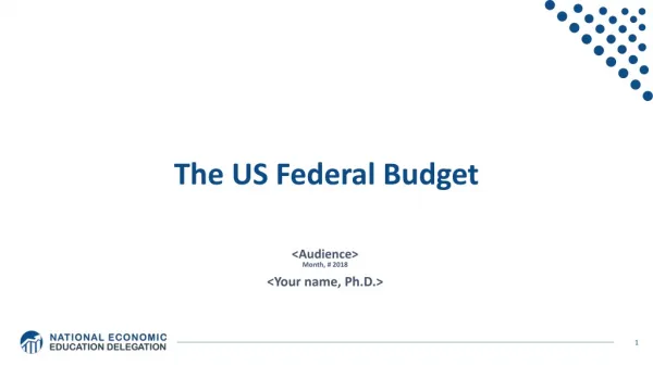 The US Federal Budget