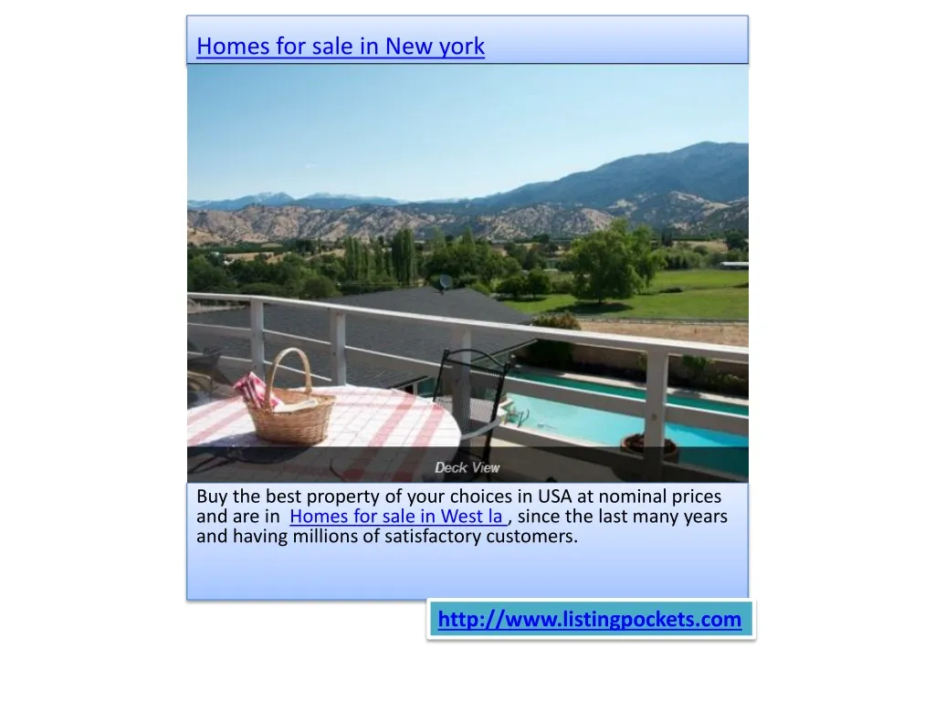 homes for sale in new york