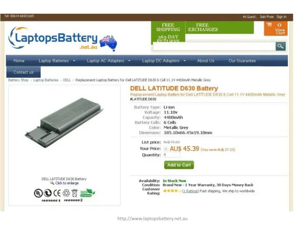 Branded or an Unbranded Dell Latitude D630 Battery -Which On