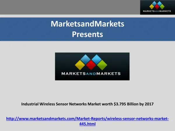 Industrial Wireless Sensor Networks Market