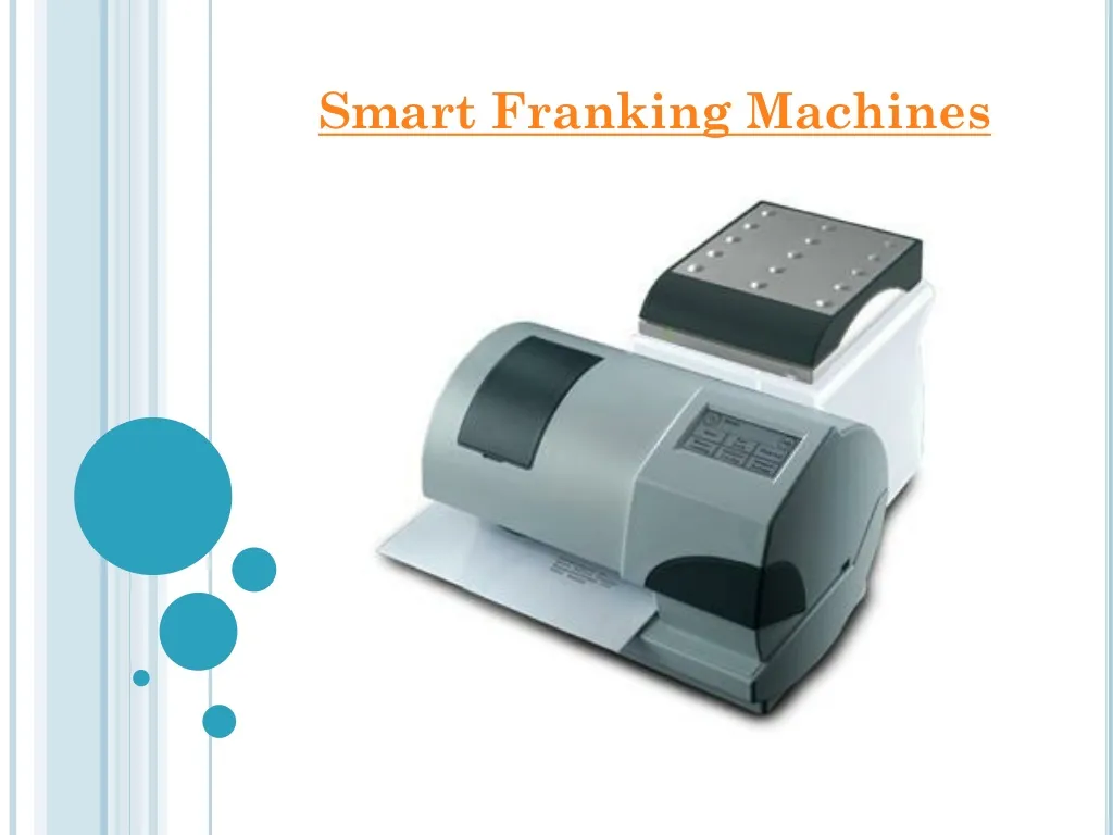 smart franking machines