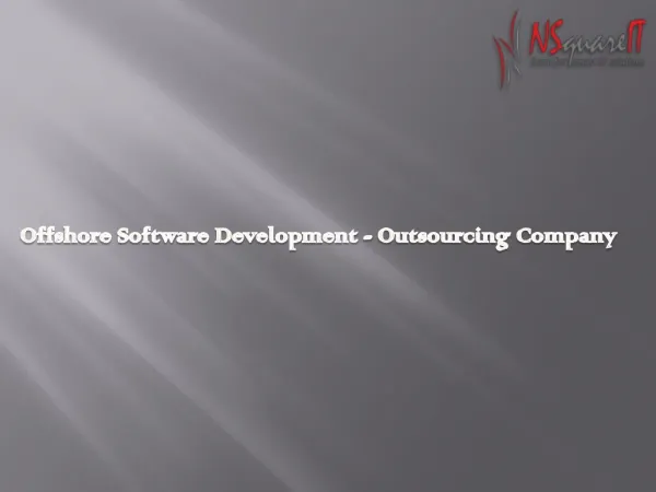 Offshore software Development