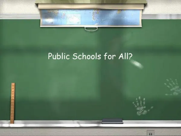 Public Schools for All