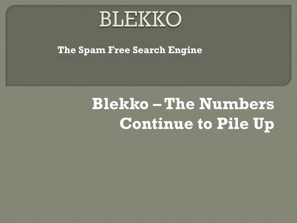 blekko