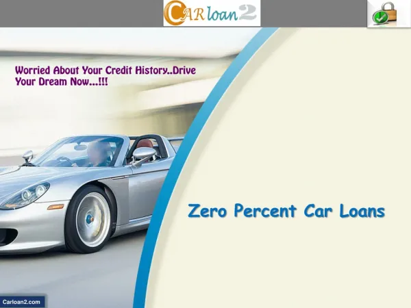 Zero Percent Car Loans