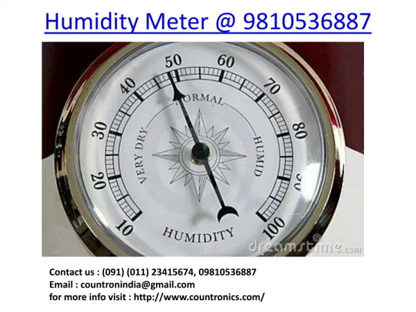 humidity meter @ 9810536887