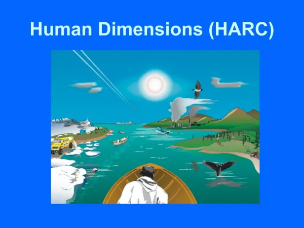 Human Dimensions HARC