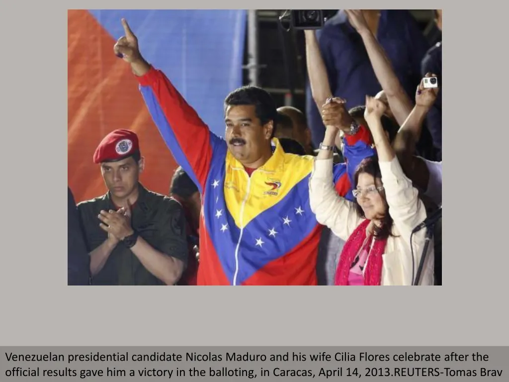 venezuelan presidential candidate nicolas maduro