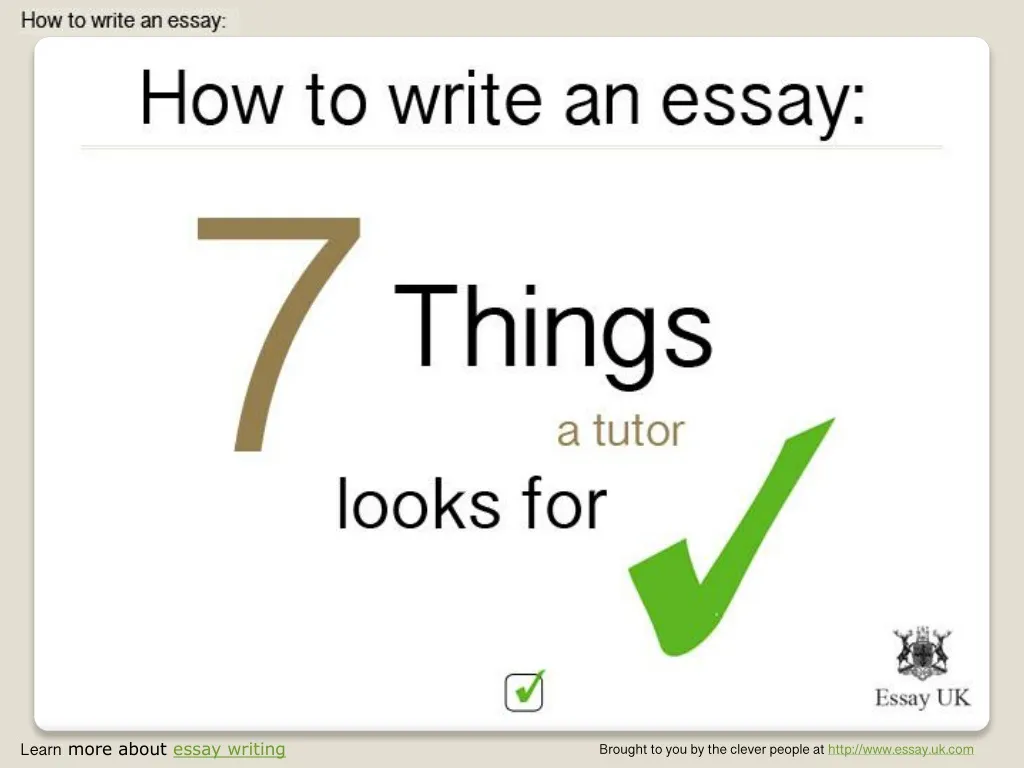 learn more about essay writing