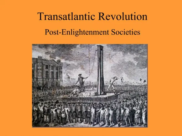 Transatlantic Revolution