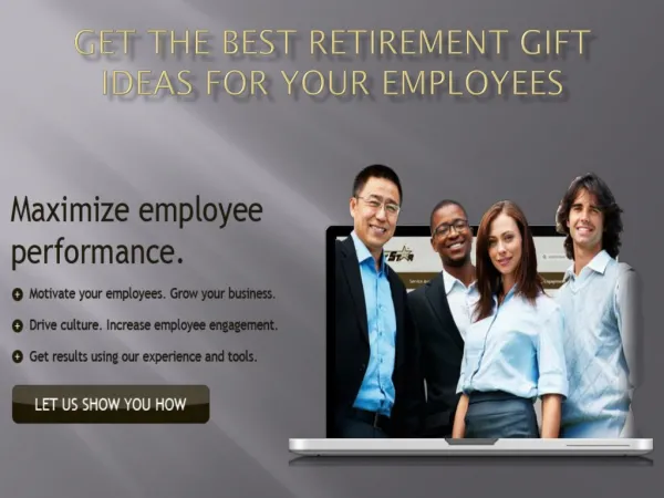 Get the Best Retirement Gift Ideas for Your Employees