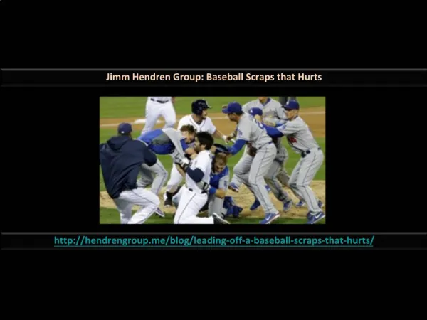 Jimm Hendren Group: Baseball Scraps that Hurts
