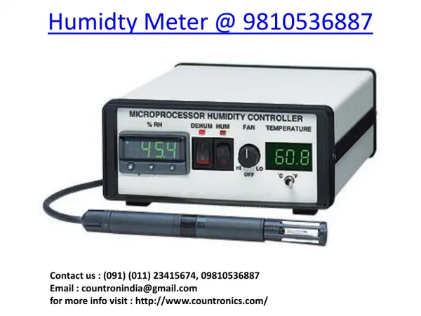 Humidity Meter