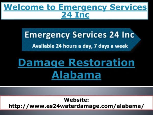 Damage Restoration Alabama